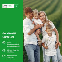 GeloTonsil Gurgelgel lindert Halsschmerzen und Schluckbeschwerden, 200 ml, G. Pohl-Boskamp GmbH & Co. KG