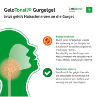 GeloTonsil Gurgelgel lindert Halsschmerzen und Schluckbeschwerden, 200 ml, G. Pohl-Boskamp GmbH & Co. KG