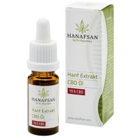 CBD &Ouml;l 15% Hanf Extrakt HANAFSAN, 10 ml, Dr. Feurstein Medical Hemp GmbH