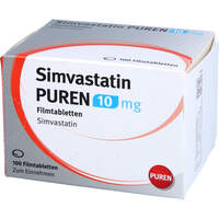 Simvastatin PUREN 10 mg Filmtabletten, 100 st, PUREN Pharma GmbH & Co. KG