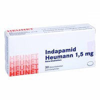 Indapamid Heumann 1.5 mg Retardtabletten Heunet, 30 Stk., Heunet Pharma GmbH
