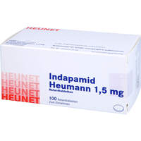 Indapamid Heumann 1.5 mg Retardtabletten Heunet, 100 st, Heunet Pharma GmbH