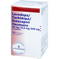 Levodopa/Carbidopa/Entacapon Heumann 50/12.5/200mg, 100 st, Heumann Pharma GmbH & Co. Generica KG