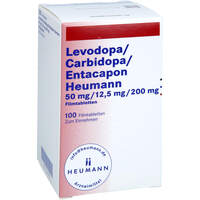 Levodopa/Carbidopa/Entacapon Heumann 50/12.5/200mg, 100 st, Heumann Pharma GmbH & Co. Generica KG