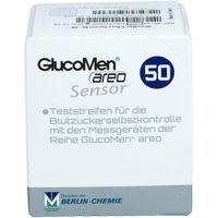 GLUCOMEN areo Sensor Teststreifen, 50 st, Docpharm GmbH