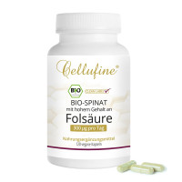Cellufine Bio-Spinat mit hohem Fols&auml;ure-Gehalt, 120 st, APOrtha Deutschland GmbH