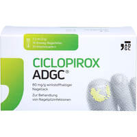 CICLOPIROX ADGC 80 mg/g wirkstoffhalt. Nagellack, 3,3 ml, Zentiva Pharma GmbH