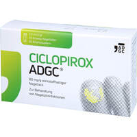 CICLOPIROX ADGC 80 mg/g wirkstoffhalt. Nagellack, 3,3 ml, Zentiva Pharma GmbH