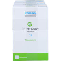 Pentasa 1000 mg Zäpfchen, 90 st, Docpharm GmbH