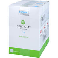 Pentasa 1000 mg Zäpfchen, 90 st, Docpharm GmbH