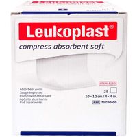 Leukoplast Compress Absorbent Soft STE 10X10, 25x1 st, Bsn Medical GmbH