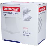 Leukoplast Compress Absorbent Soft STE 20X40, 12x1 st, Bsn Medical GmbH