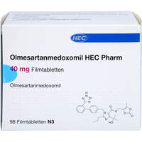 Olmesartanmedoxomil HEC Pharm 40 mg Filmtabletten, 98 st, Hec Pharm GmbH
