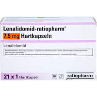 Lenalidomid-ratiopharm 7.5 mg Hartkapseln, 21 Stk., ratiopharm GmbH