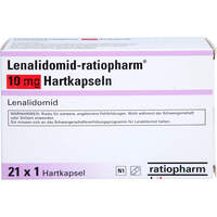 Lenalidomid-ratiopharm 10 mg Hartkapseln, 21 Stk., ratiopharm GmbH