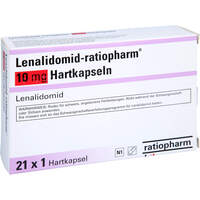 Lenalidomid-ratiopharm 10 mg Hartkapseln, 21 Stk., ratiopharm GmbH