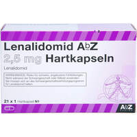 Lenalidomid AbZ 2.5 mg Hartkapseln, 21 Stk., Abz Pharma GmbH