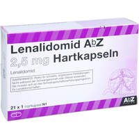 Lenalidomid AbZ 2.5 mg Hartkapseln, 21 Stk., Abz Pharma GmbH