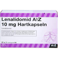 Lenalidomid AbZ 10 mg Hartkapseln, 21 Stk., Abz Pharma GmbH