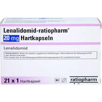 Lenalidomid-ratiopharm 20 mg Hartkapseln, 21 Stk., ratiopharm GmbH