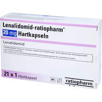 Lenalidomid-ratiopharm 20 mg Hartkapseln, 21 Stk., ratiopharm GmbH