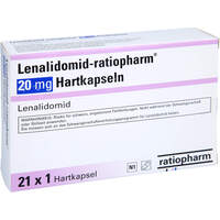 Lenalidomid-ratiopharm 20 mg Hartkapseln, 21 Stk., ratiopharm GmbH
