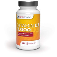 Vitamin D3 2000, 120 st, MEDIBOND Healthcare GmbH
