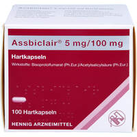 Assbiclair 5 mg/100 mg Hartkapseln, 100 st, Hennig Arzneimittel GmbH & Co. KG
