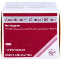 Assbiclair 10 mg/100 mg Hartkapseln, 100 st, Hennig Arzneimittel GmbH & Co. KG