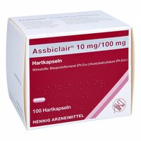 Assbiclair 10 mg/100 mg Hartkapseln, 100 st, Hennig Arzneimittel GmbH & Co. KG