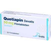 Quetiapin Devatis 50 mg Filmtabletten, 20 st, Devatis GmbH