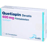 Quetiapin Devatis 400 mg Filmtabletten, 20 Stk., Devatis GmbH