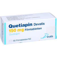 Quetiapin Devatis 150 mg Filmtabletten, 50 st, Devatis GmbH