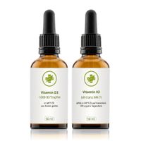 Vitamin D3 50ml + Vitamin K2 50ml, 2x50 ml, vitalundfitmit100 GmbH