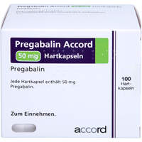 Pregabalin Accord 50 mg Hartkapseln, 100 st, Orifarm GmbH