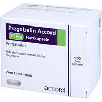 Pregabalin Accord 50 mg Hartkapseln, 100 st, Orifarm GmbH