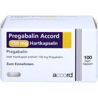 Pregabalin Accord 150 mg Hartkapseln, 100 st, Orifarm GmbH