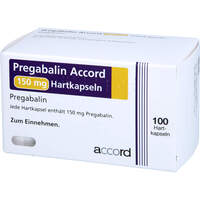 Pregabalin Accord 150 mg Hartkapseln, 100 st, Orifarm GmbH