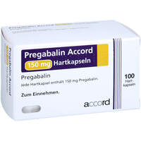 Pregabalin Accord 150 mg Hartkapseln, 100 st, Orifarm GmbH