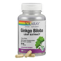 Ginkgo-Biloba Extrakt 60 mg 24% Solaray, 120 st, Supplementa GmbH