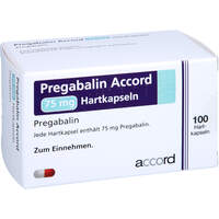 Pregabalin Accord 75 mg Hartkapseln, 100 st, Orifarm GmbH