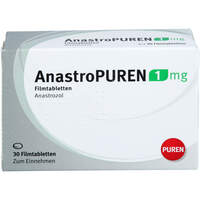 AnastroPUREN 1 mg Filmtabletten, 30 Stk., PUREN Pharma GmbH & Co. KG