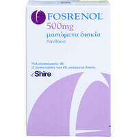 Fosrenol 500 mg Kautabletten, 90 st, Docpharm GmbH