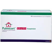 Pulmicort 0.5 mg/2 ml Suspension f.einen Vernebler, 40x2 ml, Docpharm GmbH