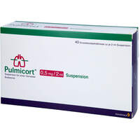 Pulmicort 0.5 mg/2 ml Suspension f.einen Vernebler, 40x2 ml, Docpharm GmbH