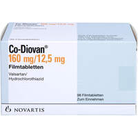 CO-DIOVAN 160 mg/12.5 mg Filmtabletten B, 98 st, Docpharm GmbH