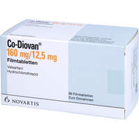 CO-DIOVAN 160 mg/12.5 mg Filmtabletten B, 98 st, Docpharm GmbH
