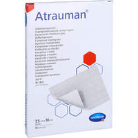 ATRAUMAN 7.5x10 cm steril Kompressen, 10 Stk., Emra-Med Arzneimittel GmbH