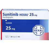 Sunitinib HEXAL 25 mg Hartkapseln, 28 st, HEXAL AG