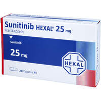 Sunitinib HEXAL 25 mg Hartkapseln, 28 st, HEXAL AG